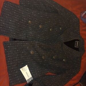 2 Peice Versace Black Suite And Skirt